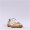 Wonders Nubia Gumsole Laced Trainer - Gold Metallic